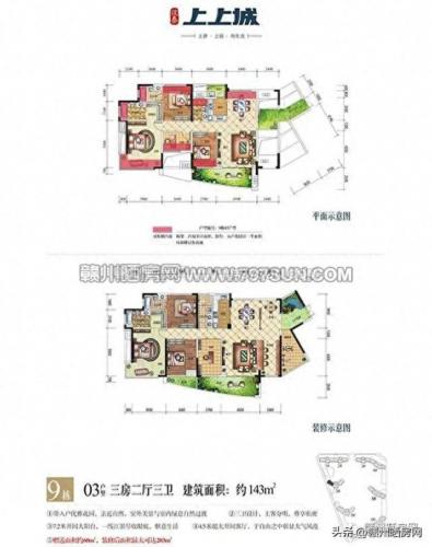 上上城户型图(上上城三期楼盘分布图)插图11