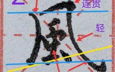 风的第二笔的笔画名称(风的第二笔是横折弯钩还是横斜钩)