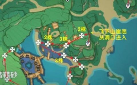 原神鸣草怎么快速采集(猪鸣草采集路线)