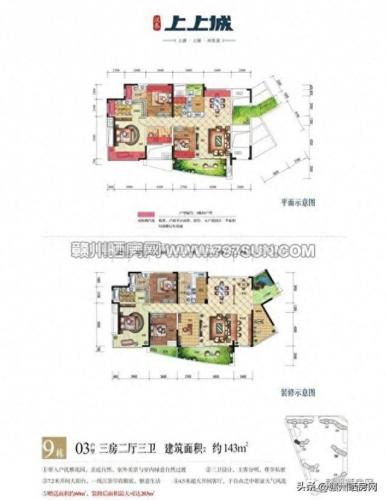 上上城户型图(上上城三期楼盘分布图)插图7