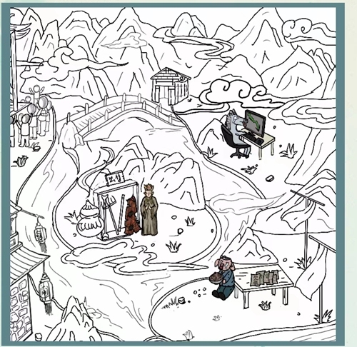 沙雕的日常西游找穷攻略(西游沙雕动画100集)插图