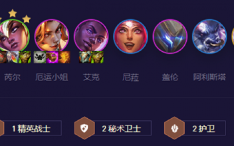 云顶之弈s8.5高星守女枪怎么玩(云顶之弈s8.5女枪天赋)