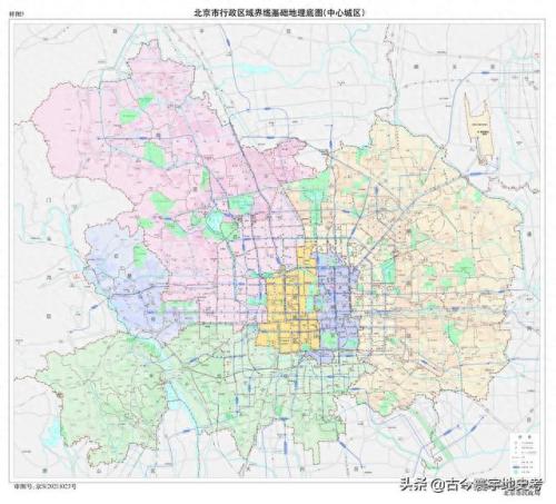 丰台区地图(丰台区花乡街道地图)插图1