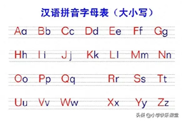 大写字母26个正确读法(大写字母表)插图6