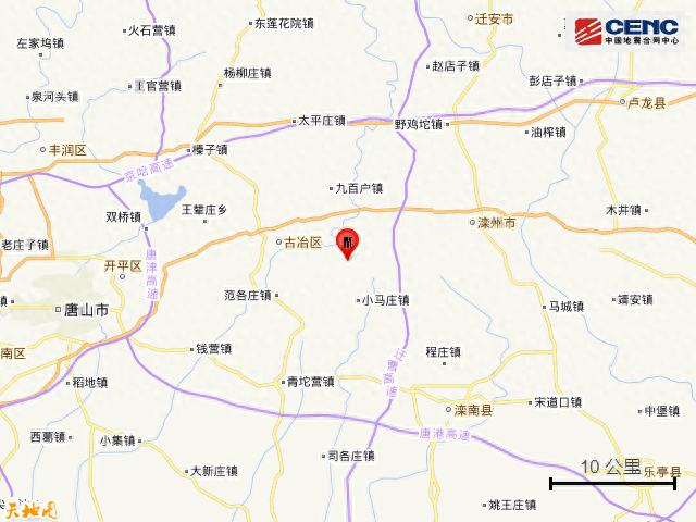 唐山滦县地震(河北即将发生8级地震吗)插图1
