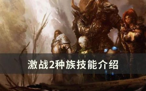 激战2 技能点(激战2技能详细介绍)