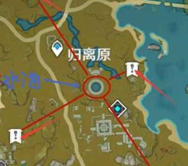 原神归离四个圆盘位置在哪(原神宝藏归离的圆盘在什么位置)插图1
