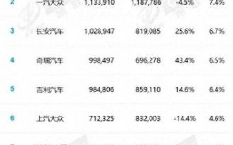 排名前十销售汽车(云南小豆汽车销售服务有限公司)