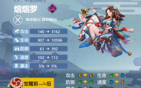 阴阳师烟烟罗御魂搭配思路分享(阴阳师无烬魂土最强阵容)