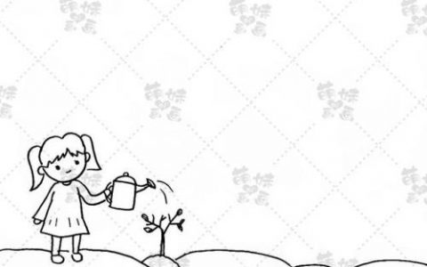 画一幅植树节的手抄报(一二三四年级简单手抄科技报内容)