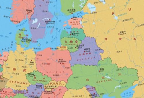 立陶宛地图位置(铁路如何绕开立陶宛)插图2