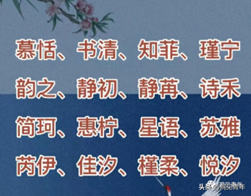 新生儿排名前十的姓名字(姓刘的最旺名字)插图11