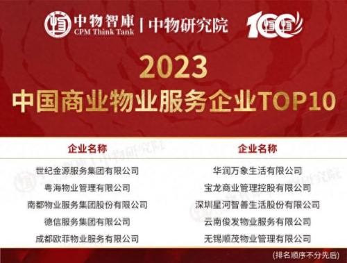 国内排名前十物业(口碑最好的十大房产)插图10