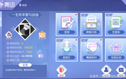 qq炫舞舞团怎么升级(QQ炫舞我的舞团的10名成员)