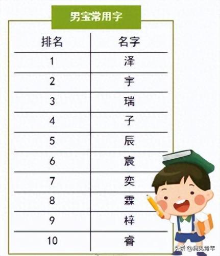 新生儿排名前十的姓名字(姓刘的最旺名字)插图5