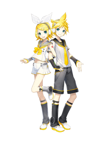 镜音连cos(镜音双子黑化)插图