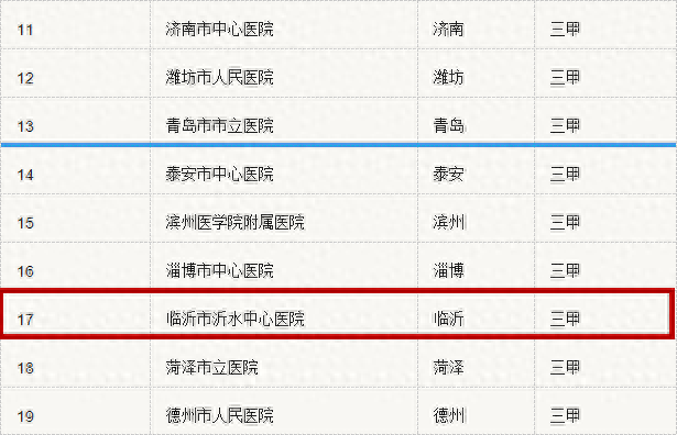 临沂卫生排名前十(临沂2023年卫生副高公示)插图6