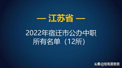 泗阳职高排名前十(泗阳初中排名一览表)插图1