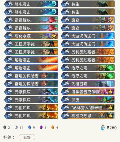 炉石传说狂野萨满“机克萨”攻略(炉石狂野萨卡组)插图