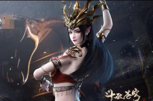 斗破苍穹漫画美杜莎(斗破苍穹美杜莎脱掉铠甲)插图