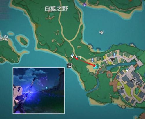 蒙云神社雷立方(原神海祇岛参拜尊像出现雷灵轨迹)插图3