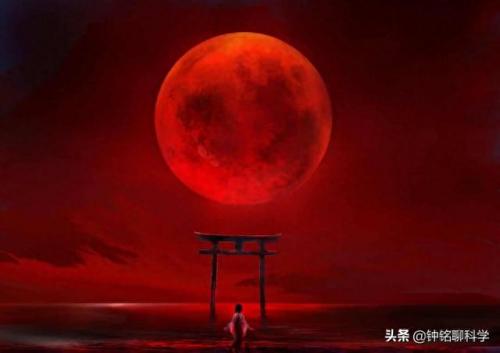 红色月亮代表什么预兆(2023红月血月)插图