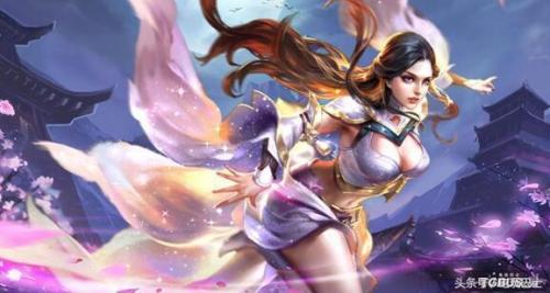 王者荣耀女英雄去内无遮挡图片(王者荣耀图片黄衣女英雄)插图3