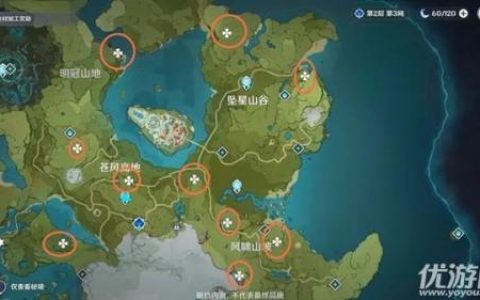 蒙德地灵龛在哪里(蒙德风神瞳位置图)