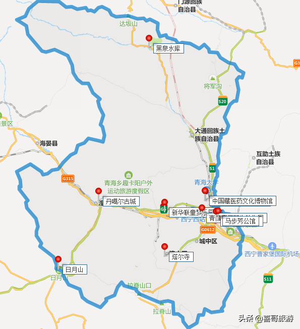 西宁收费景点排名前十(西宁市景点)插图