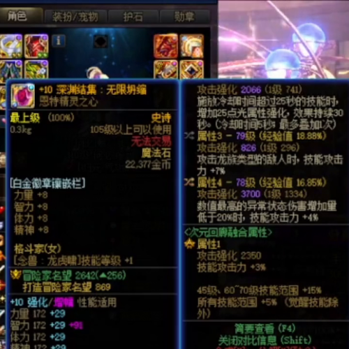 女气功选什么武器(女气功100级武器选择)插图2