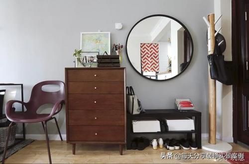玄关装修效果图(玄关挂画图片大全)插图8