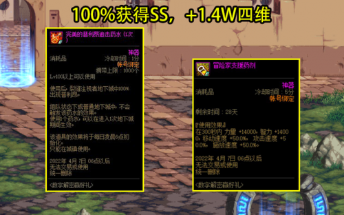 dnf药剂常用2022(dnf加伤害药剂有哪些2020)插图1