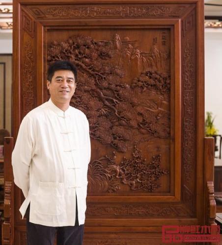 新明红木(红木家具客厅效果图)插图4