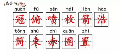 束字组词(句字组词语)插图9