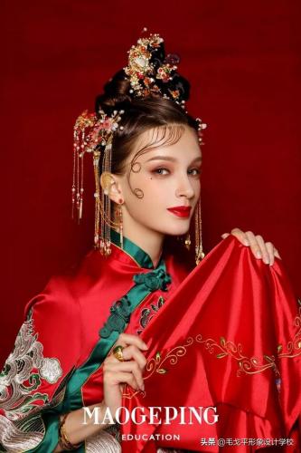 中式新娘发型图片(十二种仙女发型)插图3