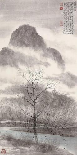 山水画家(郭金彪老师山水画)插图18