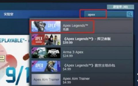 apex英雄怎么在steam上玩(apex英雄在steam怎么进去)
