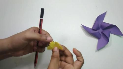 风车的做法(风车手工做法)插图7