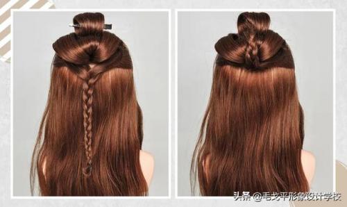 中式新娘发型图片(十二种仙女发型)插图17