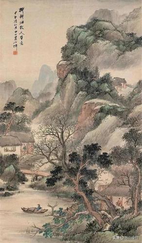国画山水(国画山水入门)插图1