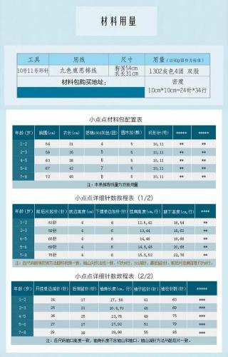 儿童毛衣编织图案(7至8岁儿童毛衣编织教程)插图24