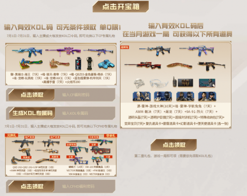 穿越火线回归礼包领取三选一哪个好(穿越火线多久算回归)插图6