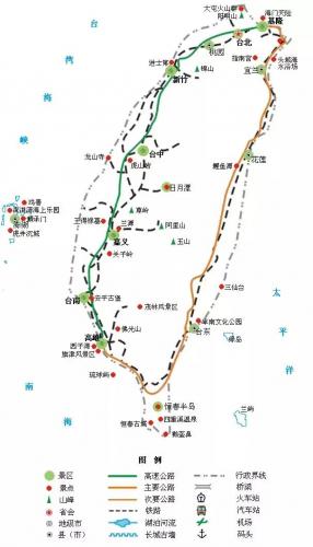 中国旅游地图(中国交通地图)插图
