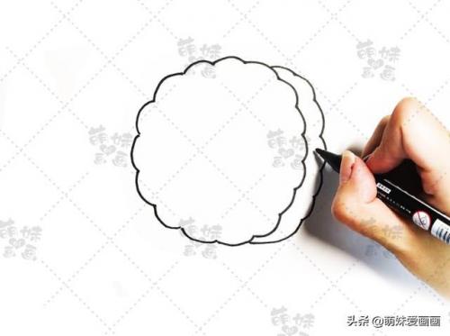 月饼怎么画简单又漂亮(月饼的简笔画又萌又可爱)插图