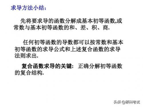 导数公式表(求导运算法则)插图14