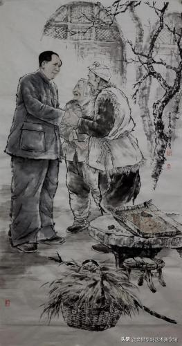 西安左手画家排名前十(西安画骆驼的画家)插图6