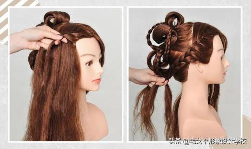 中式新娘发型图片(十二种仙女发型)插图20