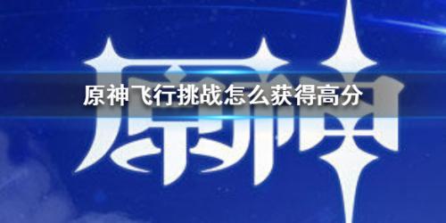 原神手游飞行挑战高分攻略(原神飞行训练怎么过)插图