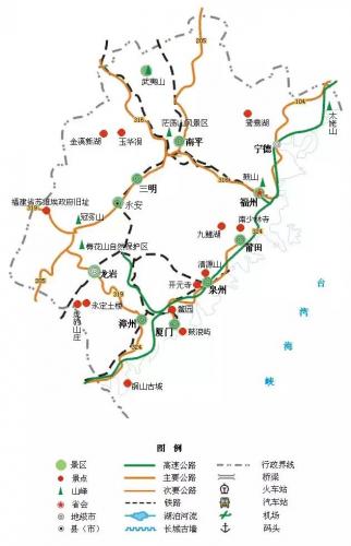 中国旅游地图(中国交通地图)插图38