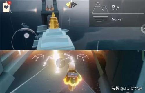 光遇雨林18个小金人位置(光遇雨林入口星星石头)插图8